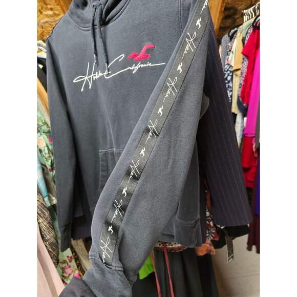 Hollister Must-Have Collection Black Hoodie Sweatshirt XS - Picture 7 of 12